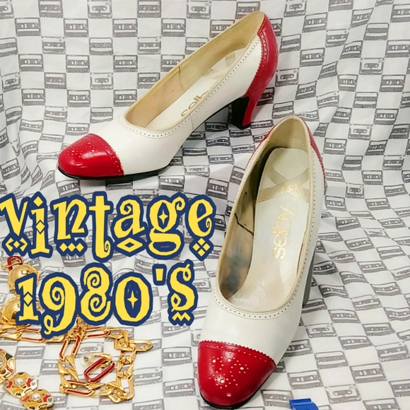 Vintage Shoes - Vintage 80's selby pumps